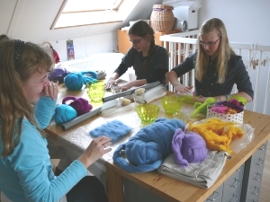 Creatief kinderfeestje met vilt