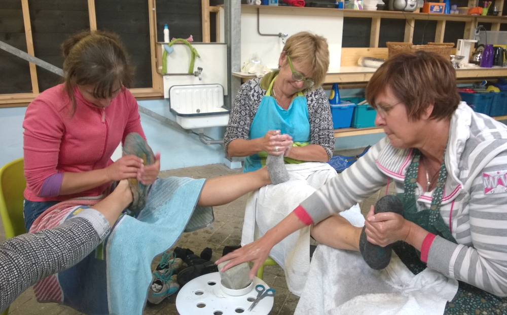 Creatief weekend wolvilten in juni