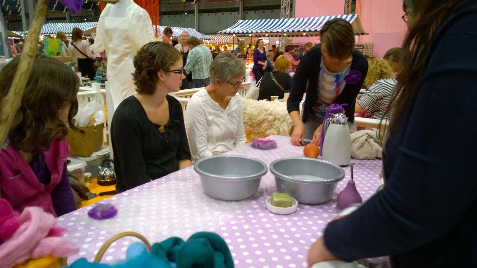 Workshops wolvilten KreaDoe – felting workshops