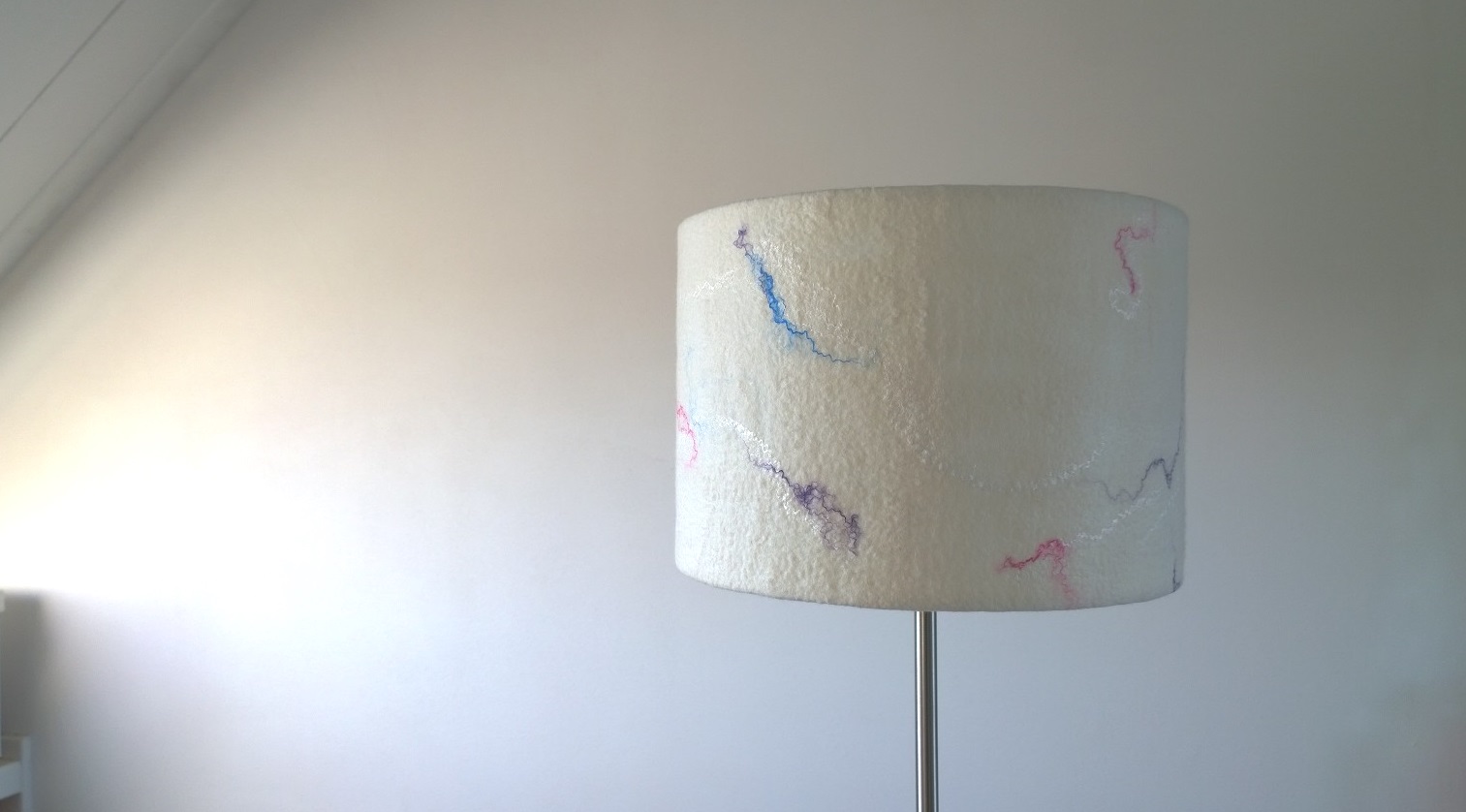 Nieuw: workshop lampenkap maken van vilt