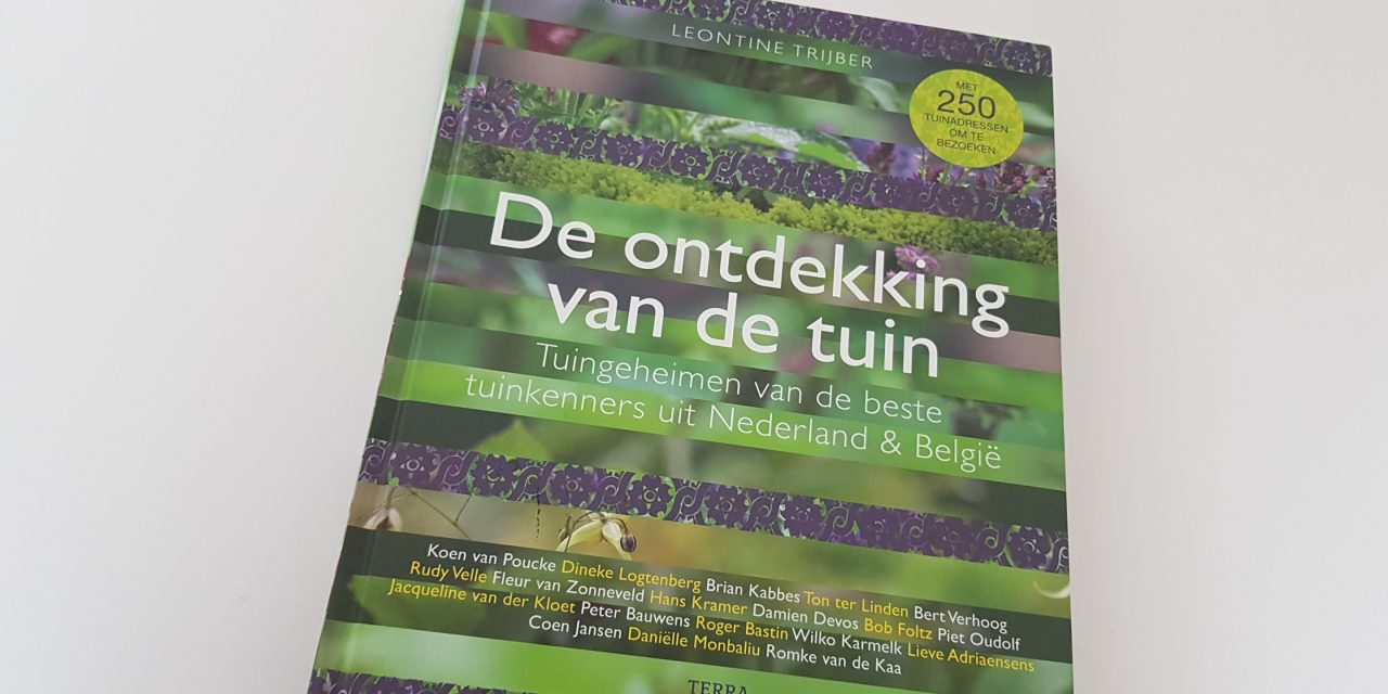 Boekentip: De ontdekking van de tuin