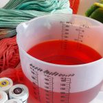 Workshop wol verven met voedingskleurstoffen
