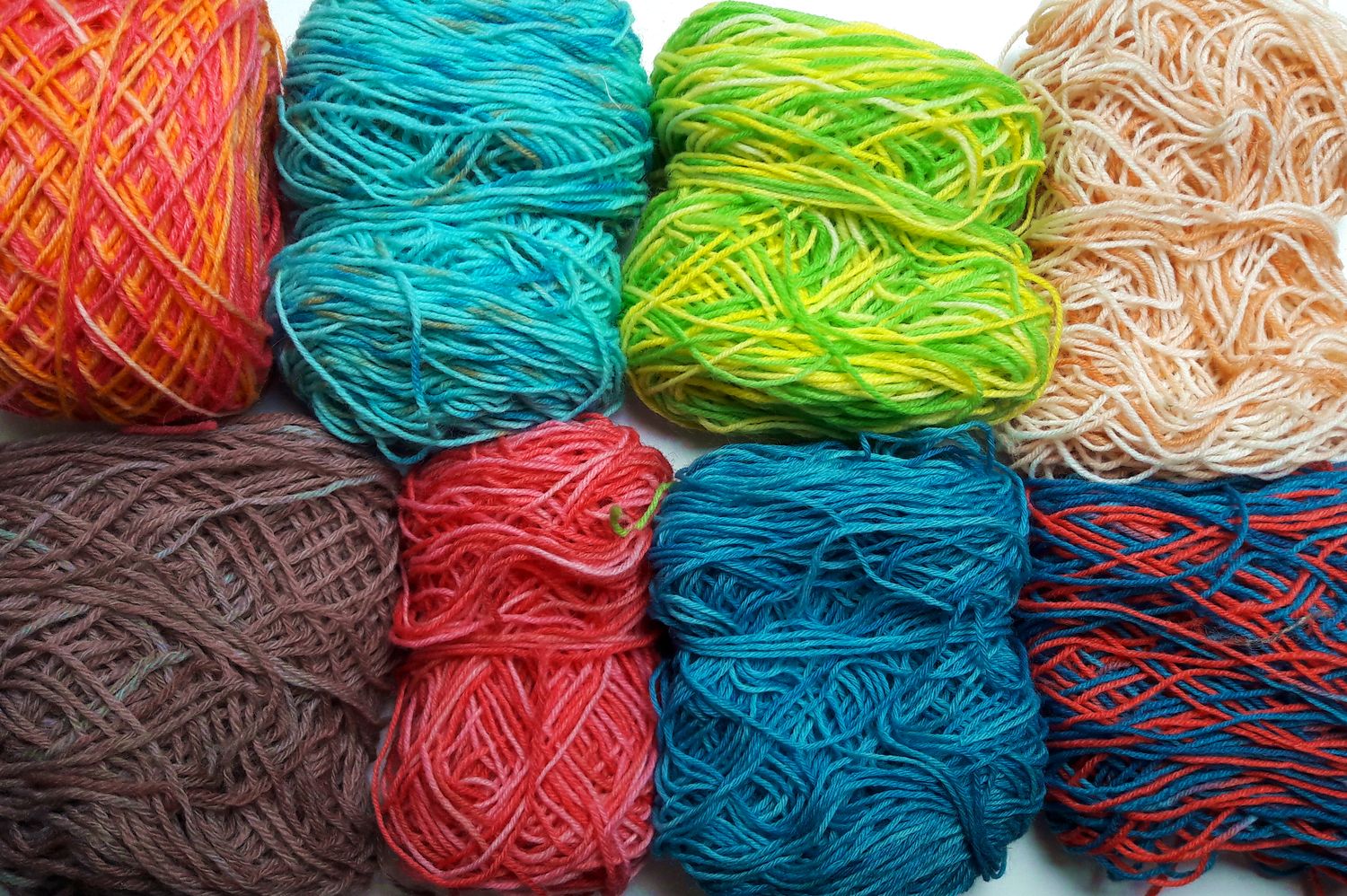 Workshop sokkenwol verven met voedingskleurstoffen