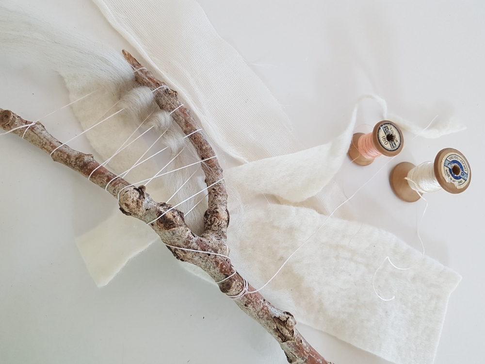 Workshop vrij werken met textiel - Japans borduren