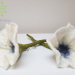 Workshop bloemen van vilt