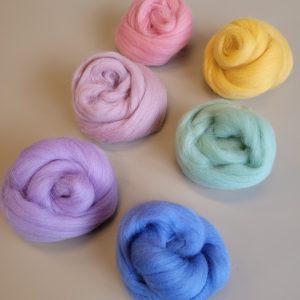 Wolpakket 100 g – Pastelkleuren