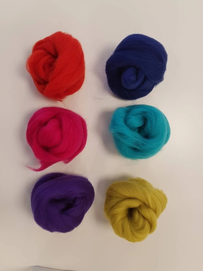 Wolpakket 100 g Bright - heldere kleuren