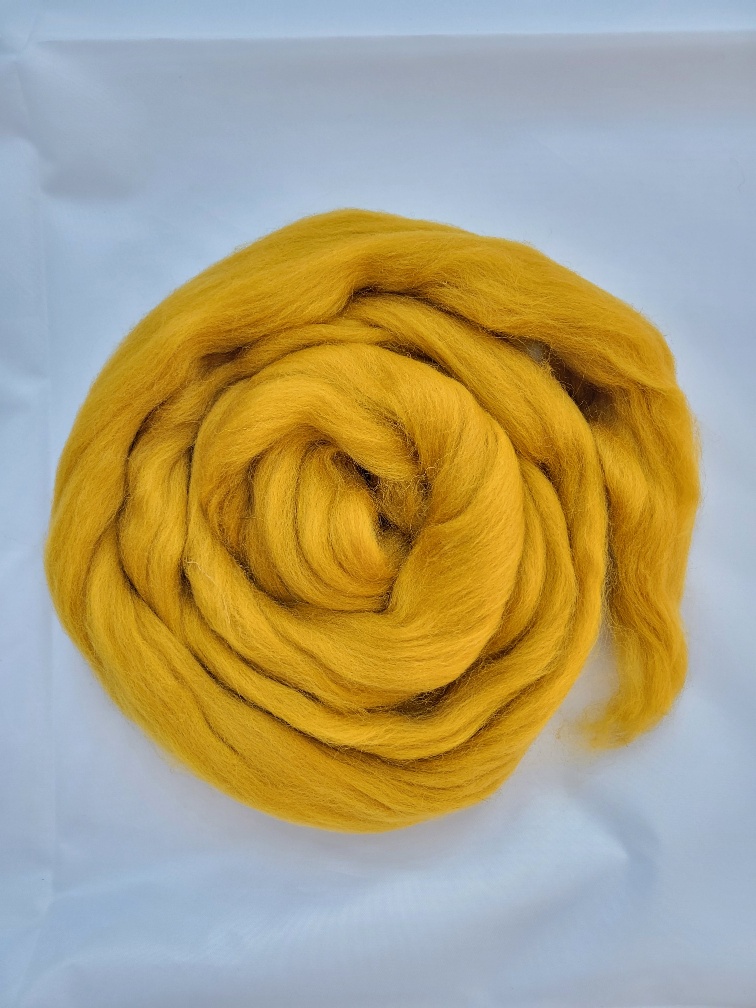 Merinowol lontwol Ochre kleurnr 697