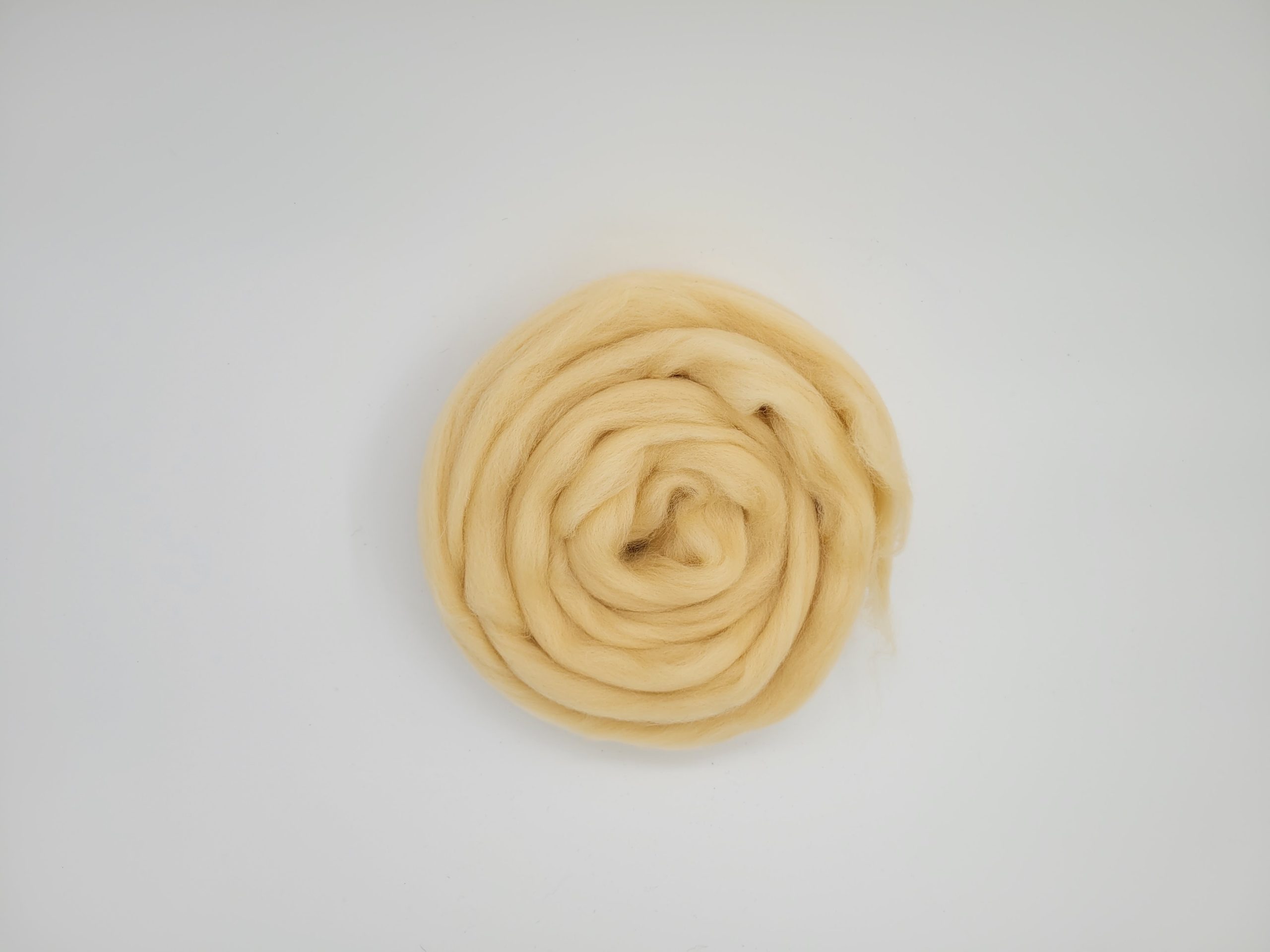 Merinowol lontwol Custard kleurnr 604