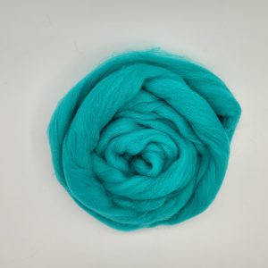 Merinowol lontwol Turquoise kleurnr 657