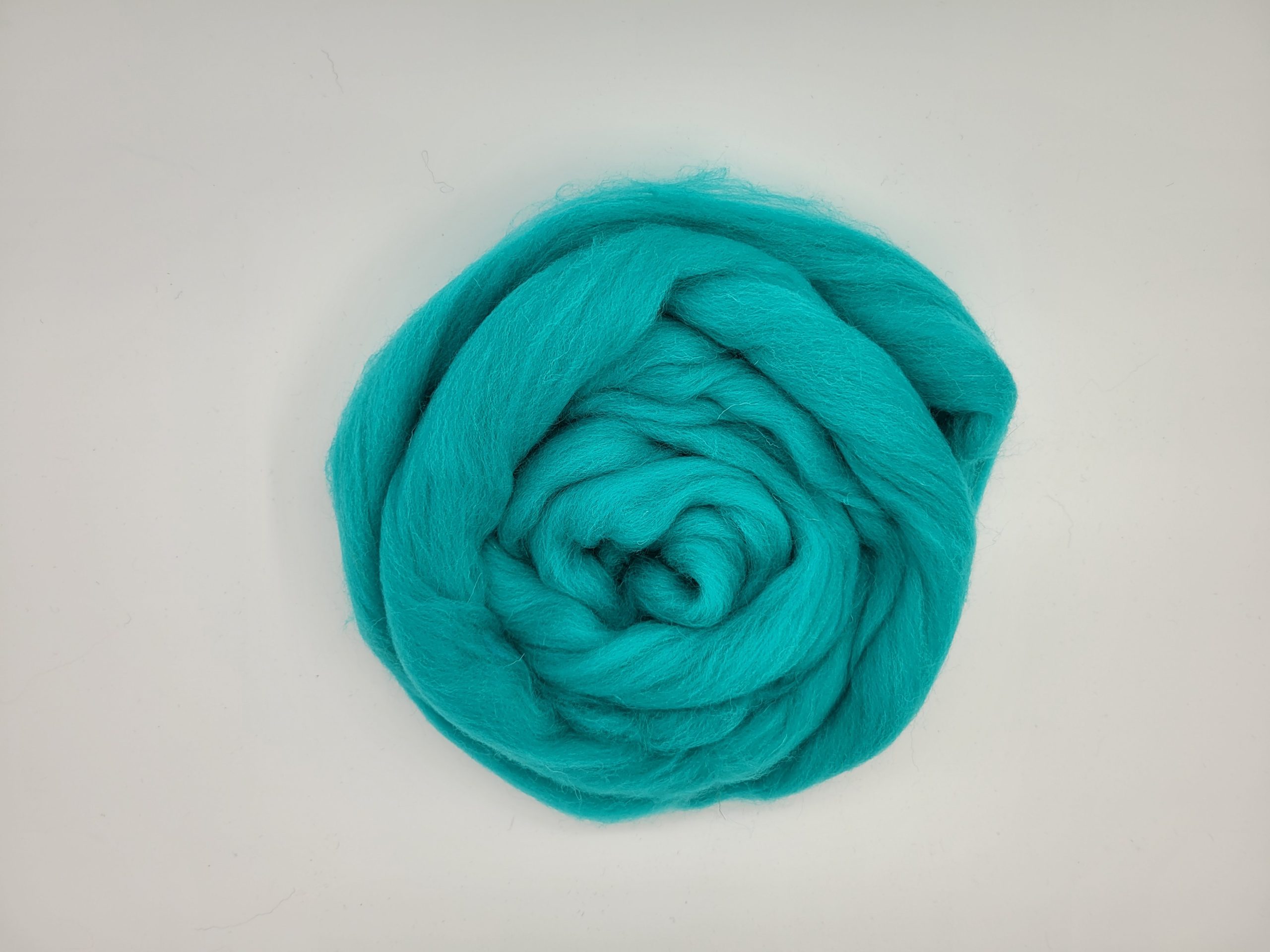 Merinowol lontwol Turquoise kleurnr 657