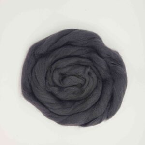Merinowol lontwol zwart Charcoal black kleurnr 633