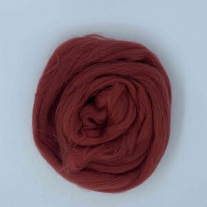 Merinowol lontwol Ruby red kleurnr 709