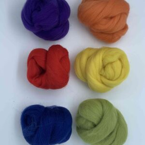 Wolpakket 100 g - Regenboog