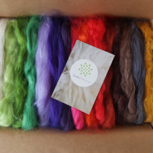 Zijdevezel - cadeaubox 15 kleuren