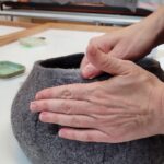 Workshop holle vormen vilten - Windlicht / mandje / vaas / vogelhuisje