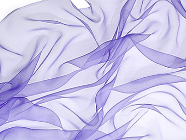 Zijden sjaal chiffon 180 x 55 cm lila