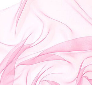 Zijden sjaal chiffon 180 x 55 cm roze