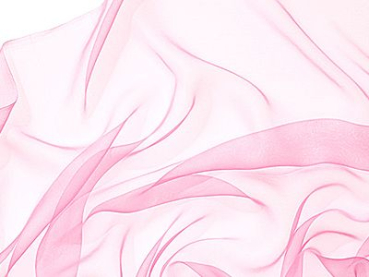 Zijden sjaal chiffon 180 x 55 cm roze