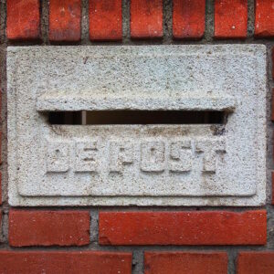 Verzending brievenbuspost